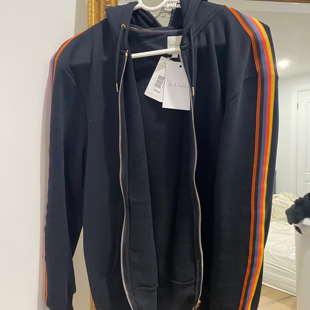 Paul smith rainbow seams hoodie L